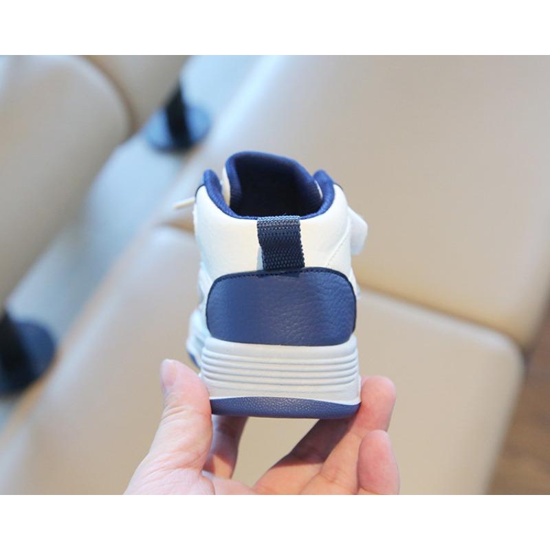 Kindersneaker, Frühling/Herbst Neuankunft, Lässige Jungen-Skateschuhe, High-Top Weiße Mädchen-Sneaker, Baby-Ballerinas mit weicher Sohle