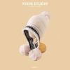 Autumn and Winter Boys and Girls Children's Hats Baby Hats Cute Cartoon Bears Plush Hats Thermal Hats Ear Protectors Knitted Hats