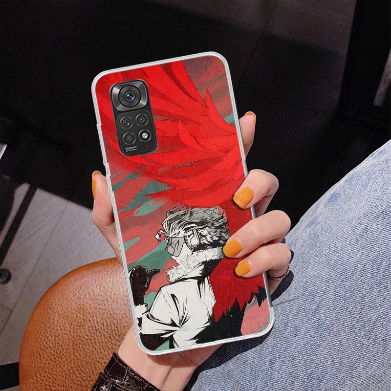 My Hero Hawks Phone Case For Xiaomi Redmi Note 15 14 13 12S 12 11 Pro Plus 14S 11S 11E 10 10S 11T 5G Personalized Cover Redmi No
