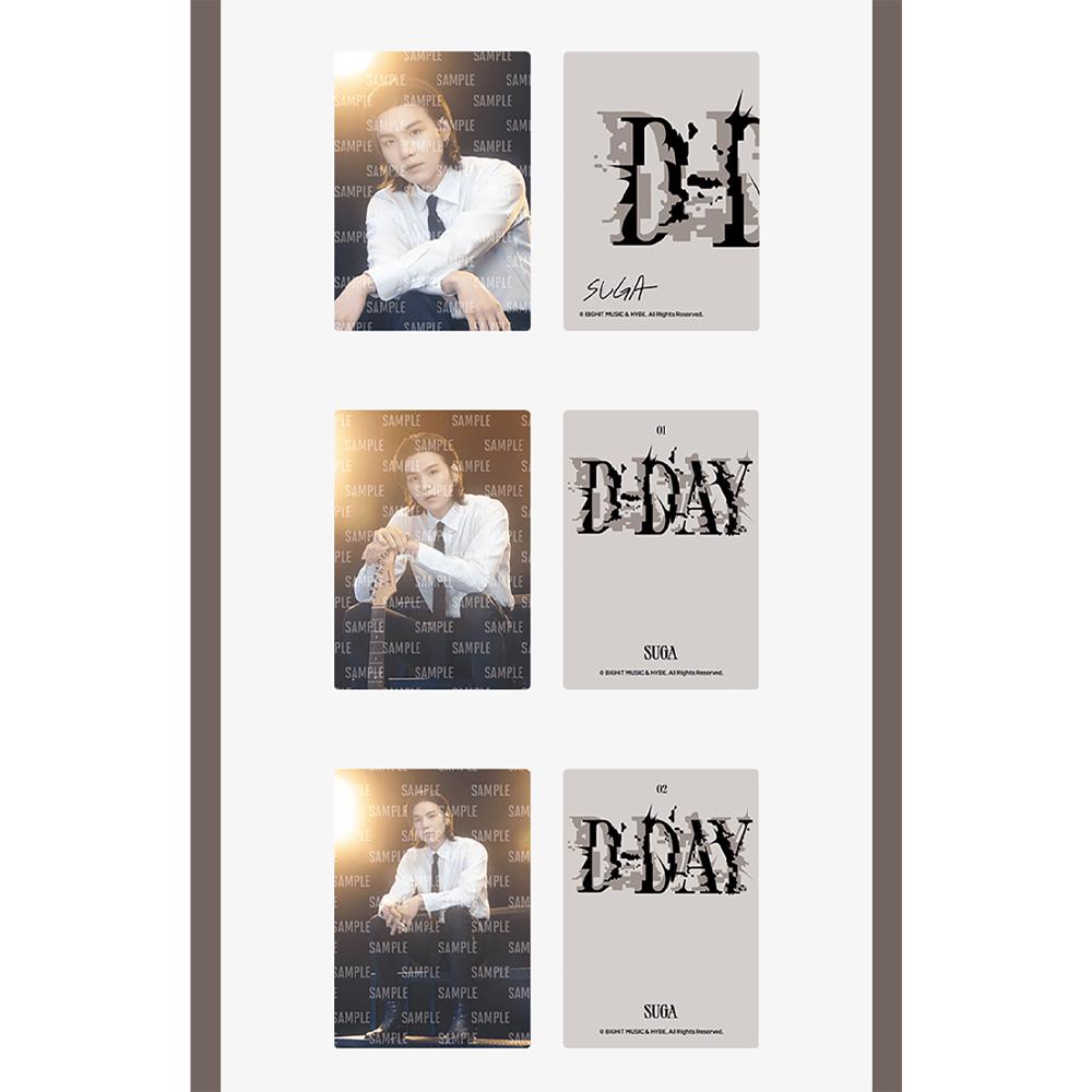 SUGA - D-DAY Turu Fotoğraf Kartı