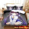 The Ryuo'S Work Is Never Done! Bedding Set Single Twin Full Queen King Size Bed Set Adult Kid Bedroom Duvetcover Sets Anime