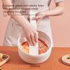 1.5L Multifunctional Electric Cooker Large Capacity Electric Boiling Pot Kitchen Steamer Mini Portable Electric Frying Pan