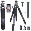 ARTCISE Compact Carbon Fiber Tripod 46mm Low Center of Gravity Ball Head 32mm Tube Carbon Fiber Travel Camera Maximum Height Compatible Quick Release