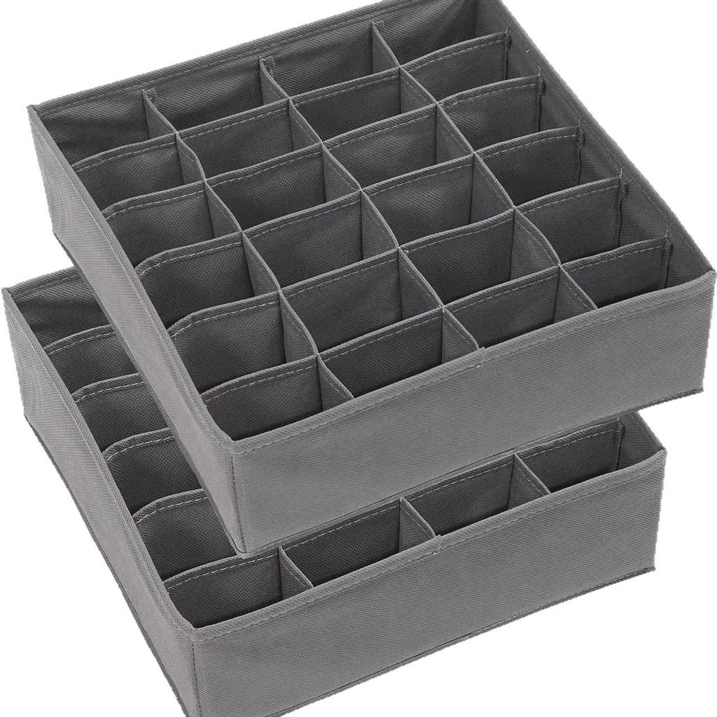 Four-Piece Non-Woven Underwear Organizer for Bras and Socks