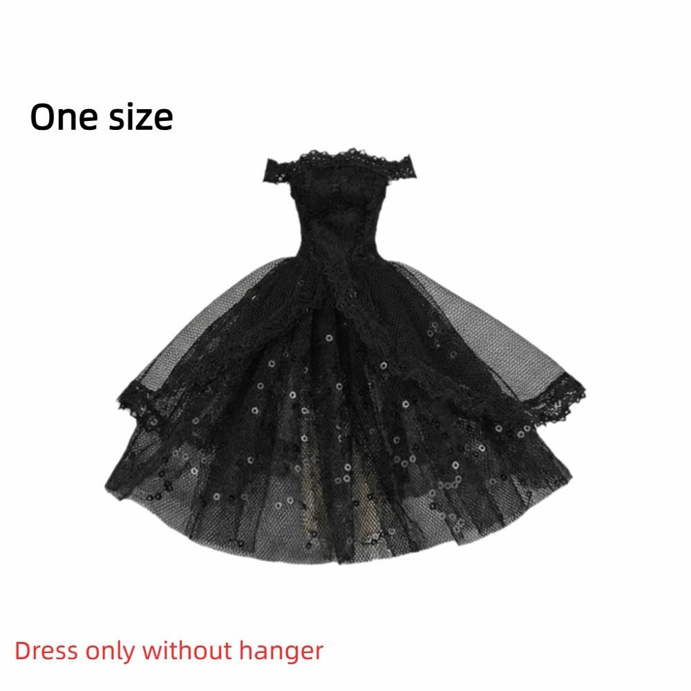 Mini Black Princess Dress Lace Tutu Doll Clothes Cute Doll Dress Dolls