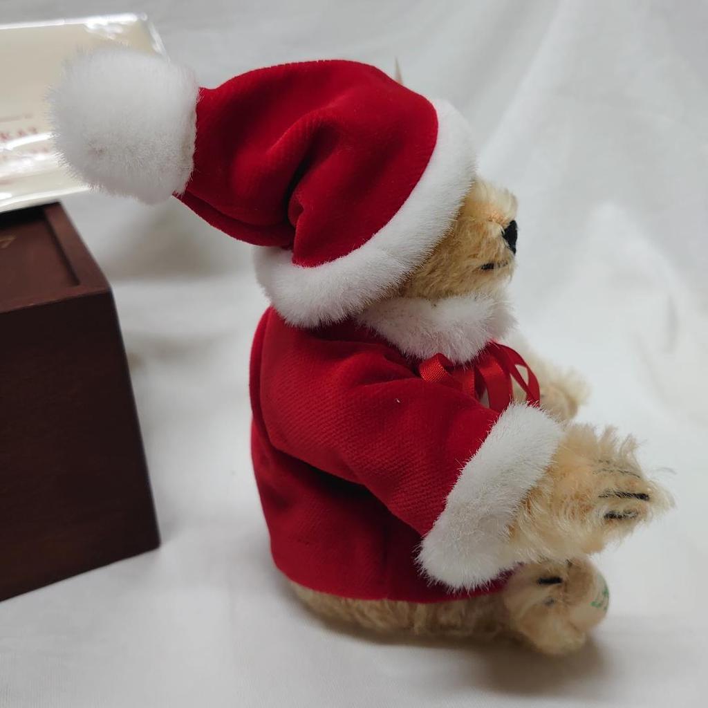 [USED] Steiff Little Santa '97 Teddy Bear 1997