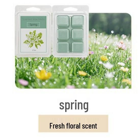 DIY Colored Soy Wax Scented Candle Kit with Essential Oil Blocks.