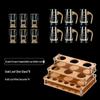 Handun Crystal Glass Baijiu Set with Wood Rack