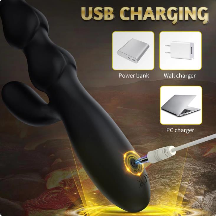 Vibrators for Women With Anal Beads Butt Plug Men Prostate Massager Sexual Dildos Adult Sex Toys for Couples Male Masturbator 18