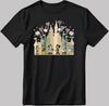 Disneyland Mickey's Friends Mickey Mouse Disney, Short Sleeve White-Black Men's / Women's T Shirt DE506