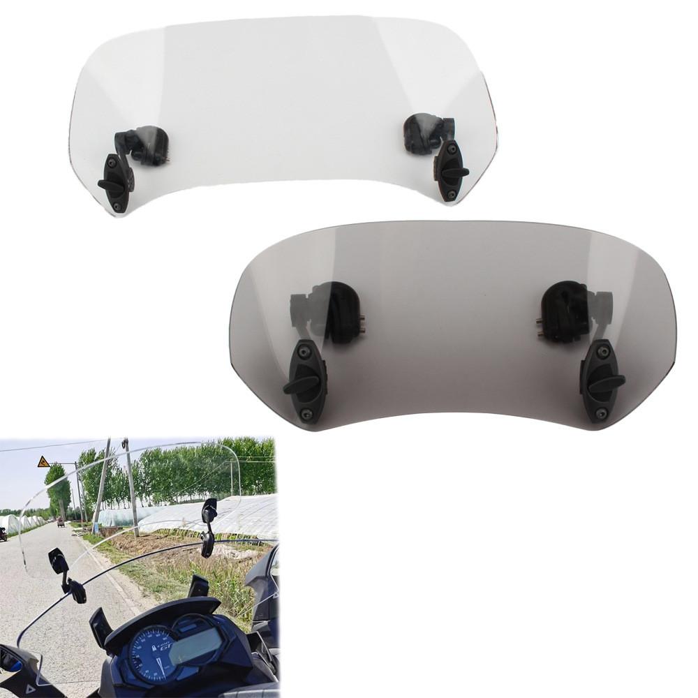 Durable High Windshield Adjustable Motorbike Screen For Yamaha Suzuki Vespa Kymco Models