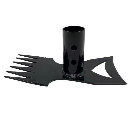 2-in-1 Weed Puller with Long Handle Adjustable Manual Weeder Hand Weed Rake And Heavy Duty Garden Hoe with Gloves C