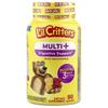 L'il Critters Multi + Digestive Support, Daily Multivitamin Gummies, Chewy Cherry, Orange Juice, 90 Gummies