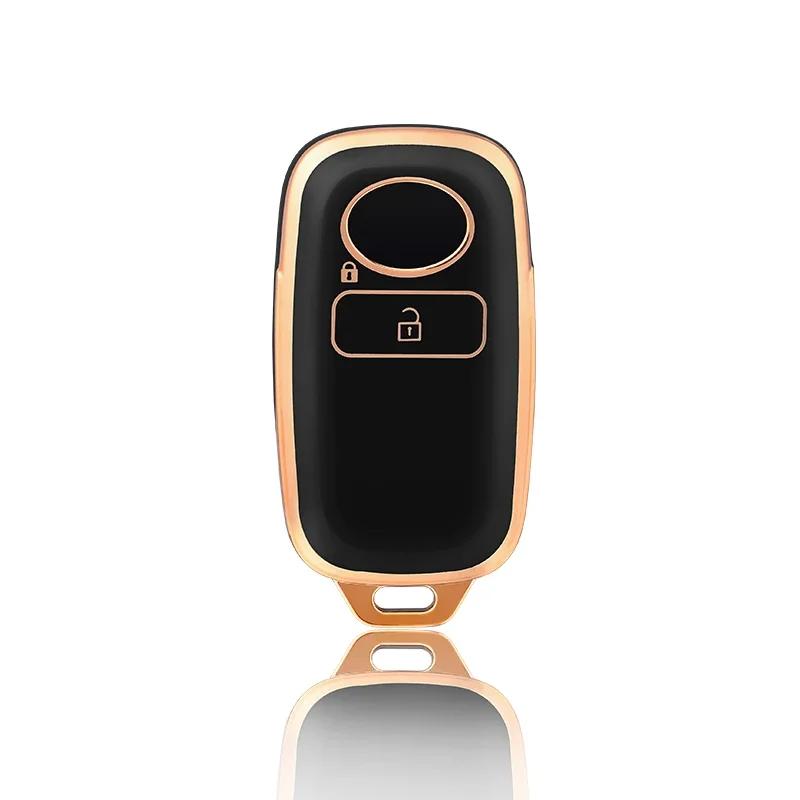 2 Buttons Soft Tpu Smart Remote Car Key Case Cover For Toyota Perodua Malaysia Car   Protector Car   Fob Protector