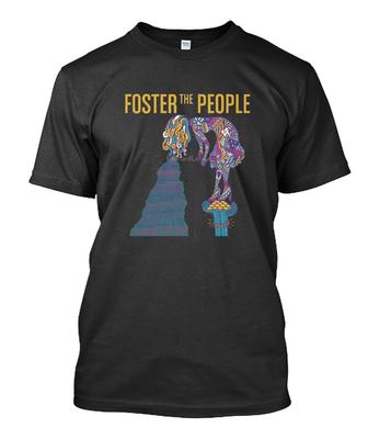 New FOSTER THE PEOPLE Old School Folk Ambient Darkwav MAN WOMAN T-Shirt S To 5XL