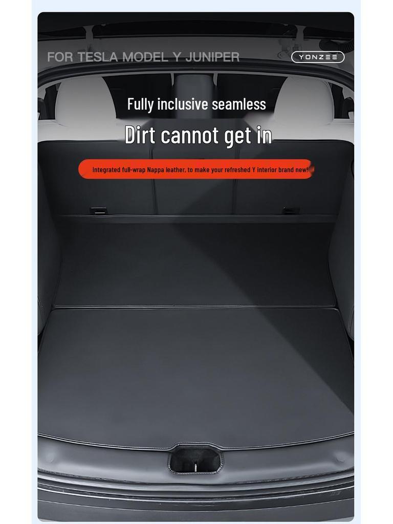 Custom Floor & Trunk Mats for Tesla Model 3/Y - Interior Protection Accessories
