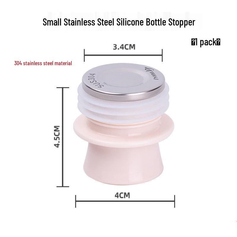 Shangqi Household Stainless Steel & Silicone Thermos Stopper