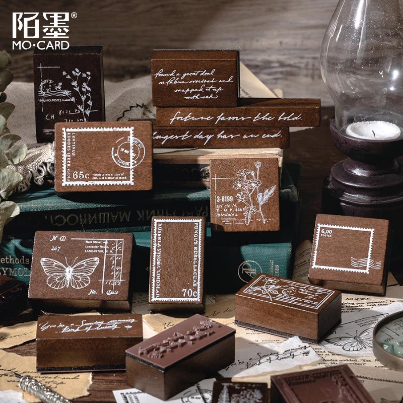 Holland Seal Time Tracing Series Creative Retro Hand Account DIY Decorative Printing Hand Account Art Word Seal