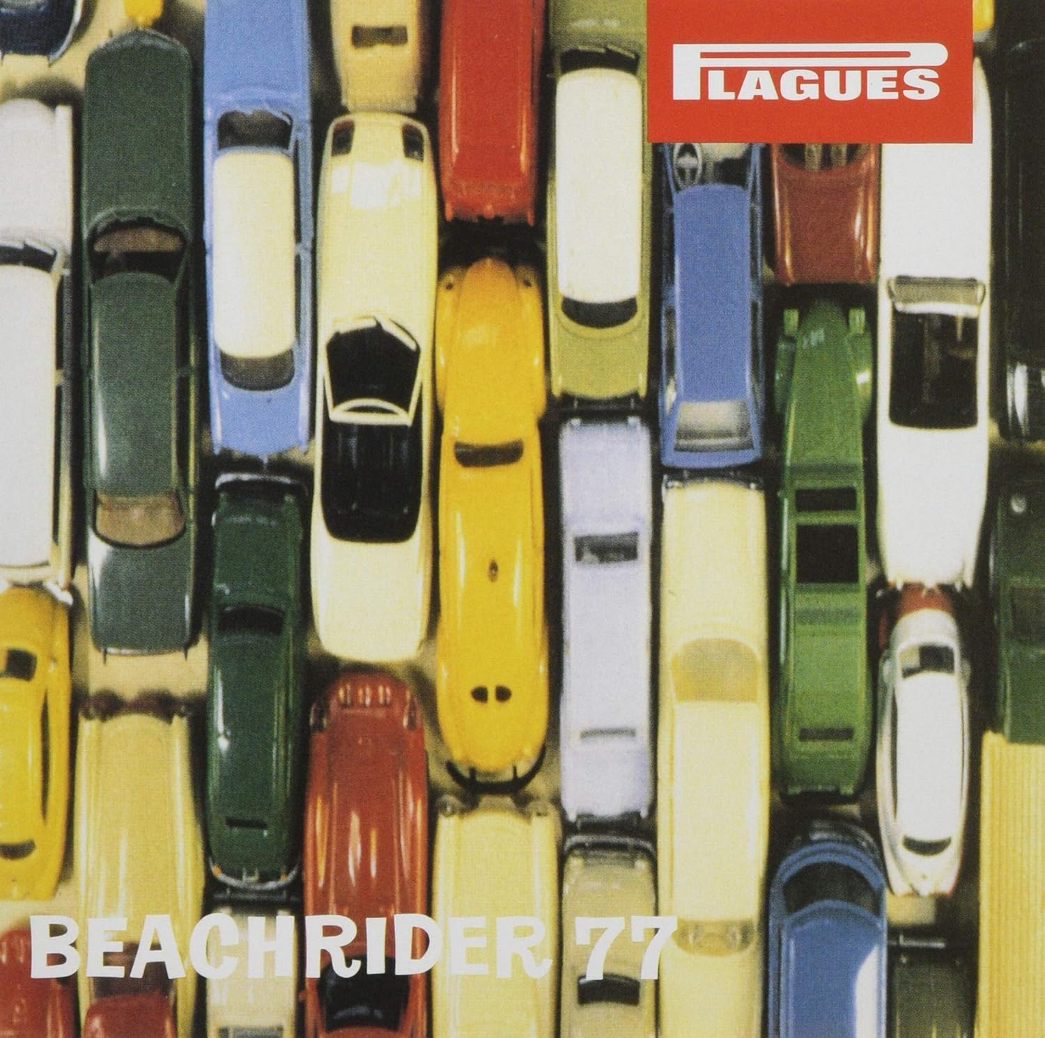 

CD PLAGUES - Beachrider 77 QTCA3005PROMO Sectary 1993 Japan Rock Used