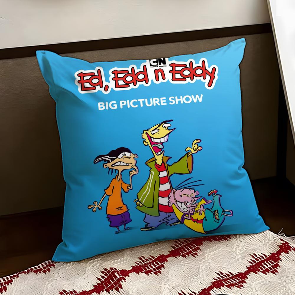 EEd Edd n Eddy Cushion Cover Reversible Soft Durable Pillow Cover Home Car MultiScene Use for Daily Comfort