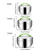 Double Layer Stainless Steel Thermal Lunch Box Anti-scalding Food Storage Box  Worker