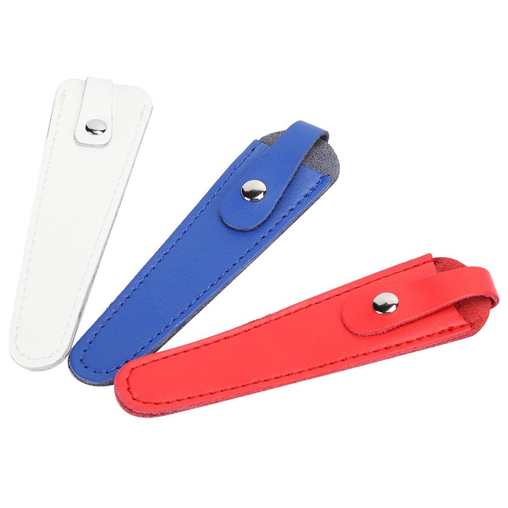 3pcs Professional Portable Hair Salon Scissors Bag PU Leather Hairdressing Scissors Sheath