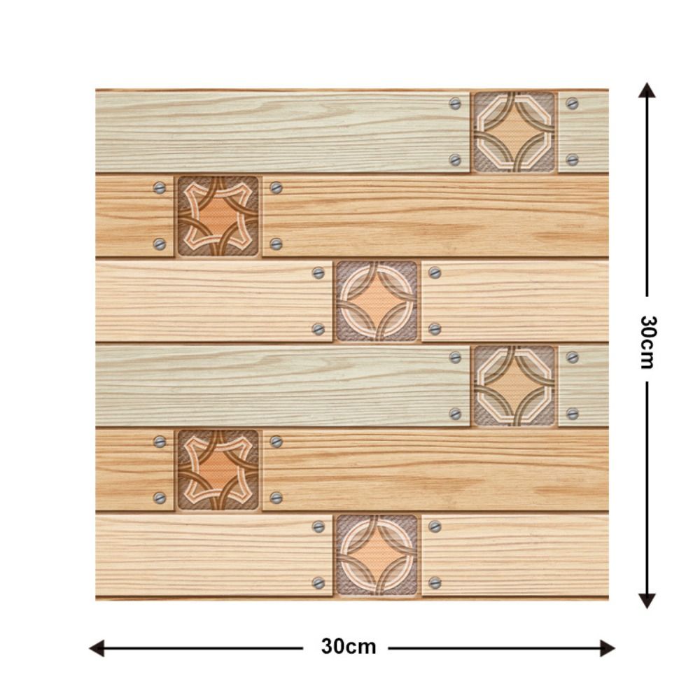 Kolej DIY Cihlový design pro nástěnnou dekoraci Nástěnná nálepka 3D Tapeta Pozadí Tapeta