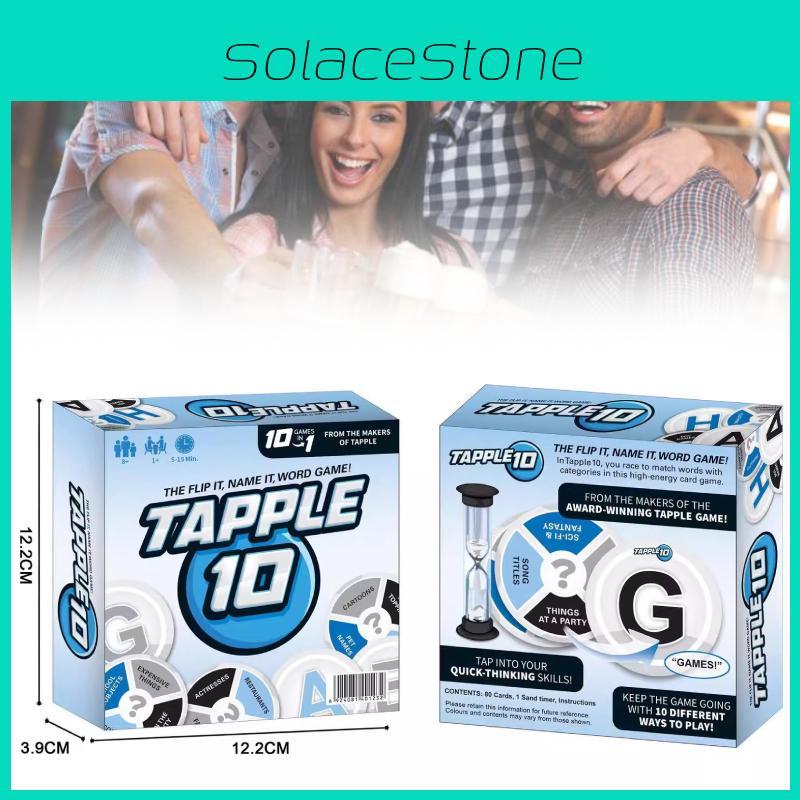 Tapple Englisch Kartenspiel Interaktiver Spaß Lernspiel Für Alle Altersgruppen