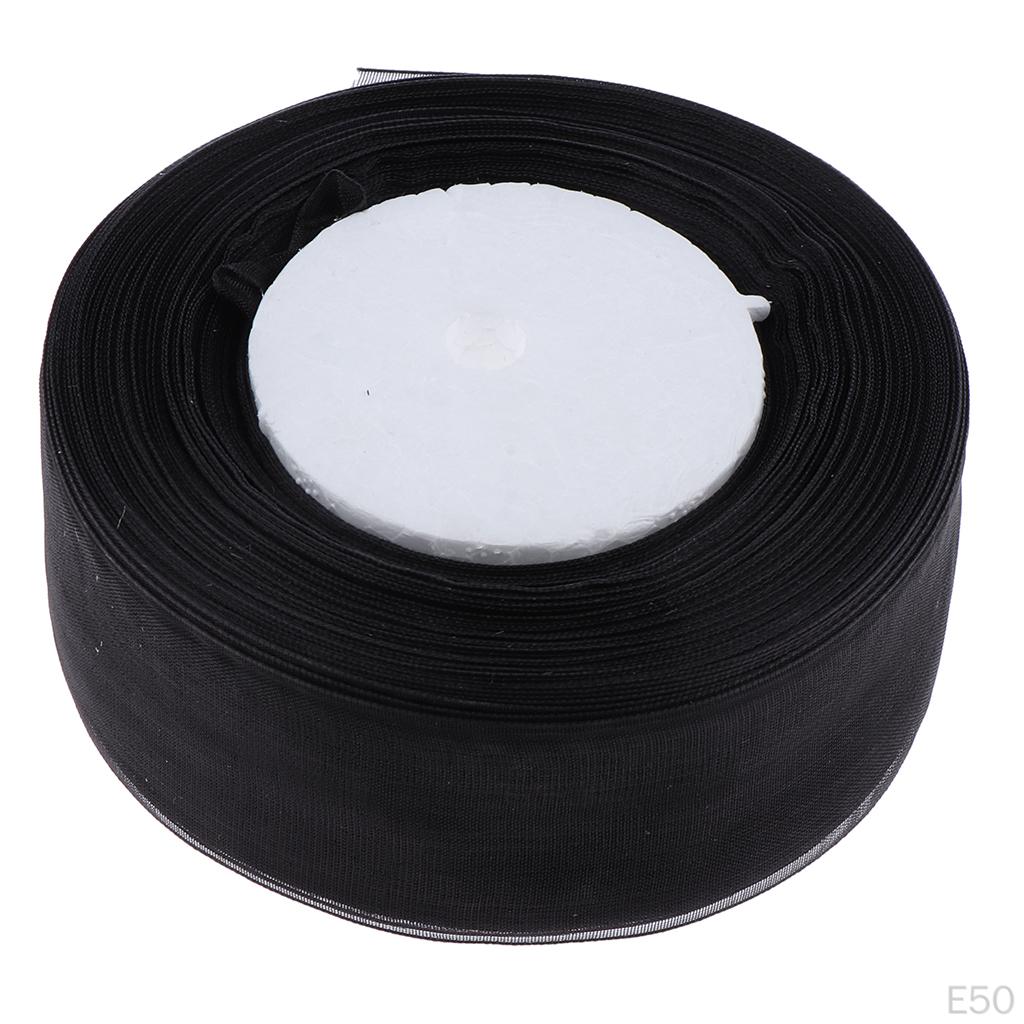 Ribbon Roll Spool Diy Gift Wrapping - 1.5 Inch 50Yards 21 Colors