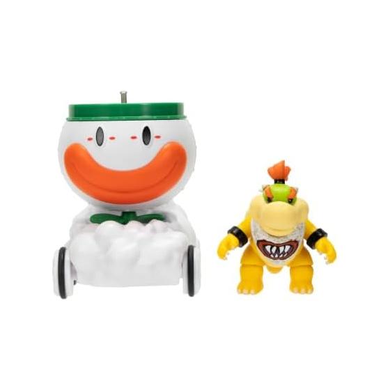 Sanei Boeki The Super Mario Galaxy Movie Pull Back Cart Bowser Jr. TSM2-37