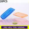 10PCS Disposable Fruit Box Lasagna Cake Box, Takeaway Fast Food Packaging Lunch Box Pp Plastic Sealed Food Crisper