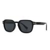 Ins Popular Fashion High Quality Polarized Sunglasses Women Shades UV400 Retro Men Square Trending Rivets Sun Glasses