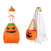 KX4B Halloween Porch Geese Attire Weather Resistant Holiday Decoration Item Costume