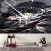 1pc Cool Anime K-Kagurabachi Tapestry, Living Room, Bedroom, Office, Party Decor, Ideal Festive Gift