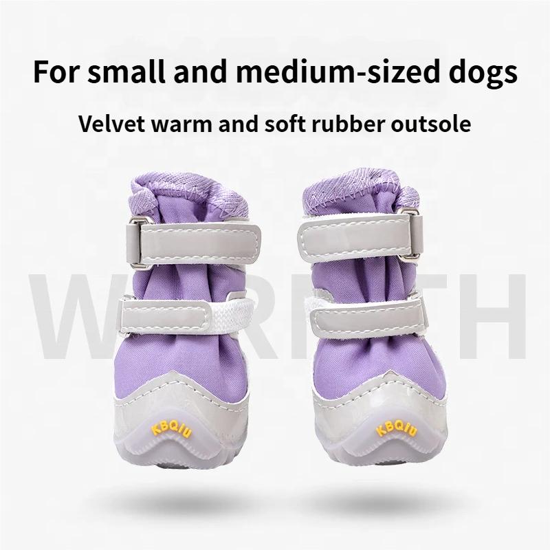 2026 New Winter Puppy Soft-soled Anti-drop Anti-dirty Warm Non-slip Durable Casual for Small Dog Outdoor Walking