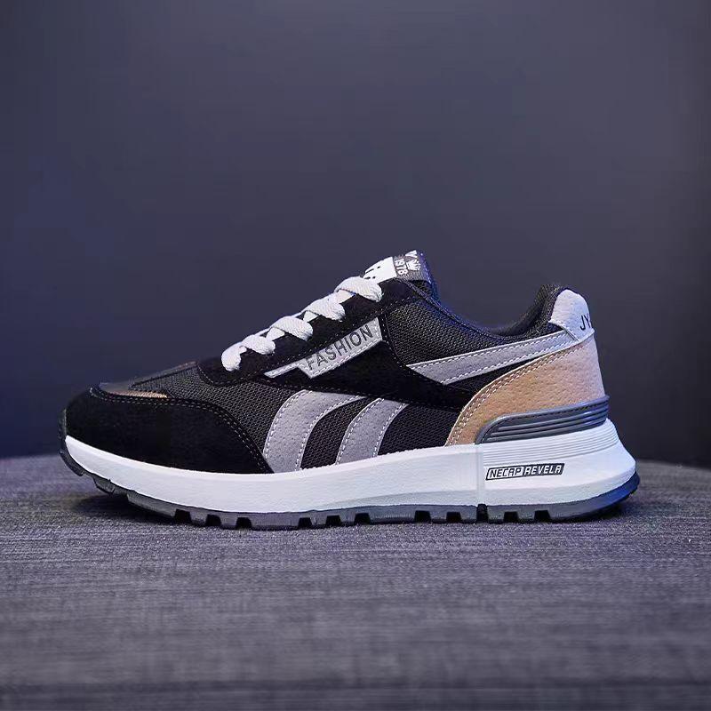 New Couple Sports Clunky Sneakers for Women Casual Versatile Spring and Autumn plus Size Lightweight Student Running Argan Shoes