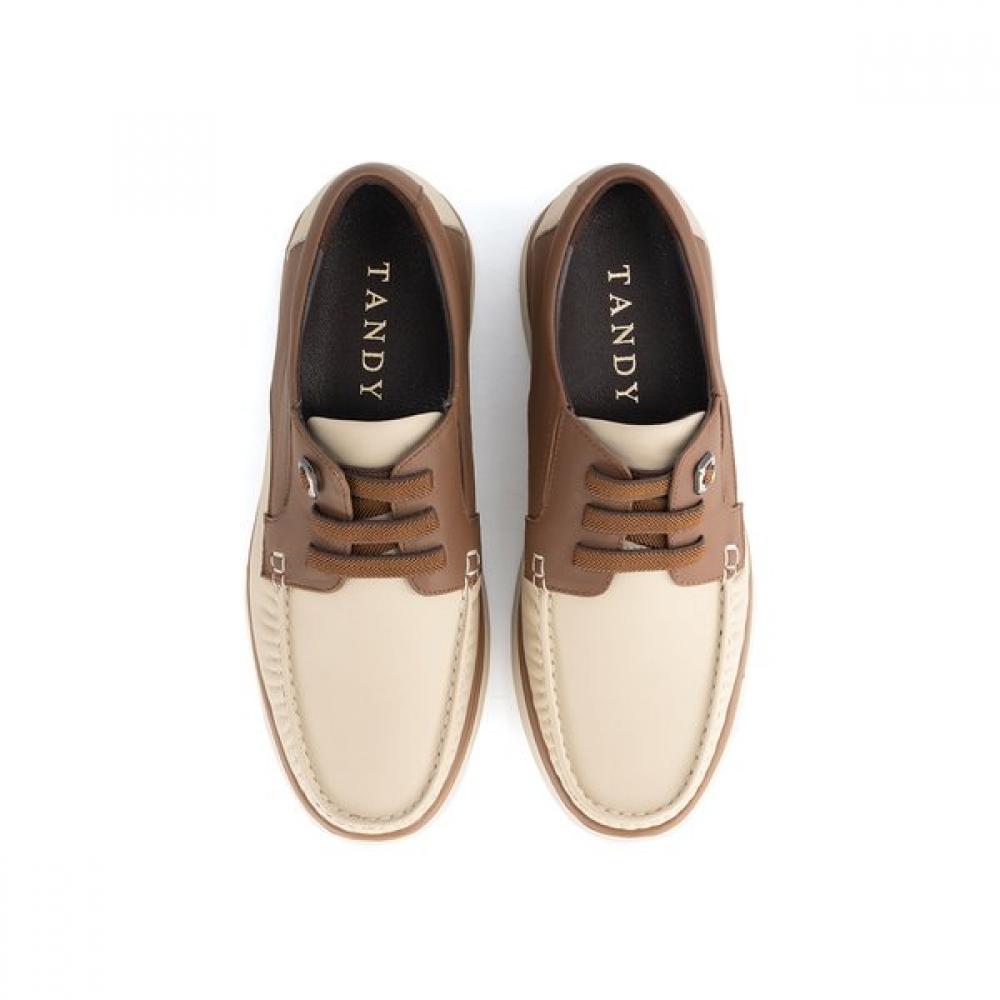Tandy Men S caSual Boat ShoeS  Q26021  Beige 