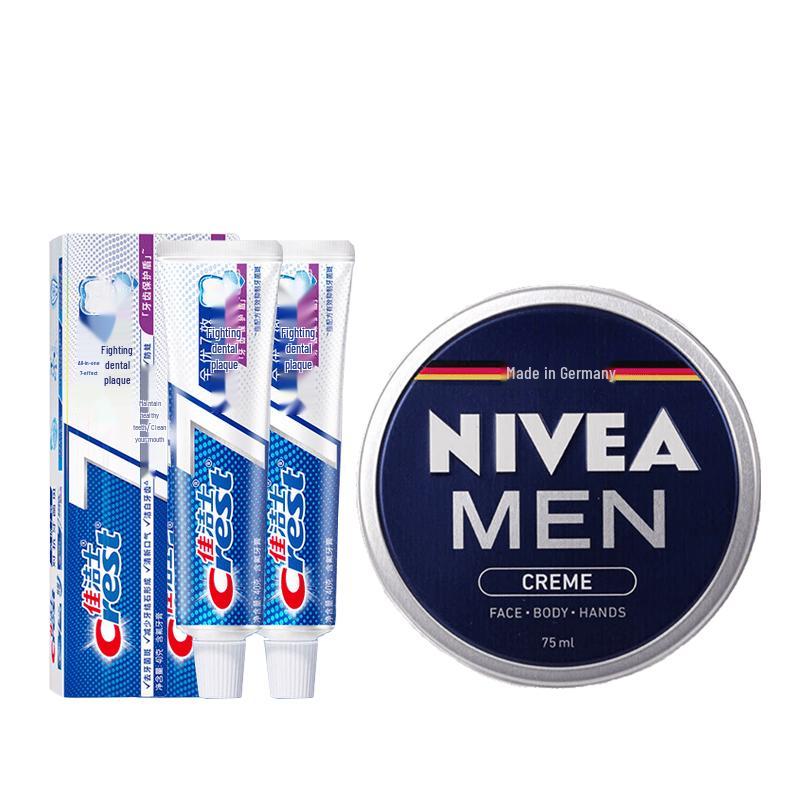 Crest Toothpaste & Nivea Men s Cream Bundle