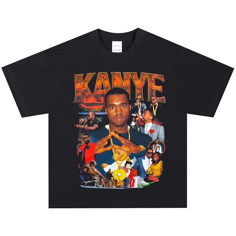 Kanye West T-Shirt, Soft Fabric Casual Daily Wear XXL