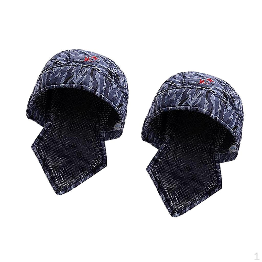 

2 шт. Сварочная защитная шапка-капюшон, шарф, огнестойкая хлопковая каска