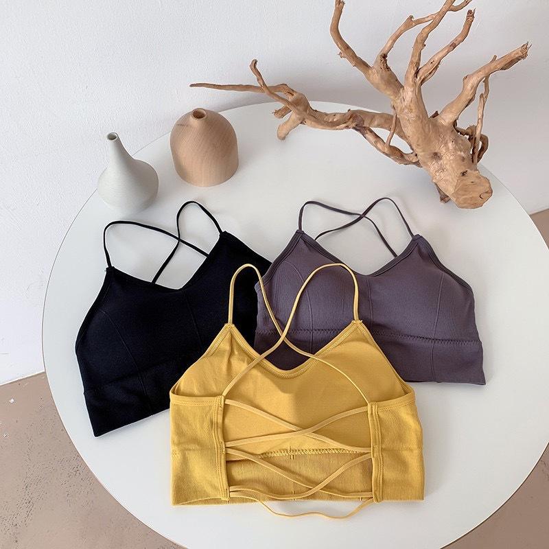 Biustonosz sportowy Fitness Top Biustonosze oddychające Biustonosz sportowy damski z ramiączkami krzyżowymi Top Biustonosz sportowy push-up Biustonosz sportowy Gym Crop Top Biustonosz