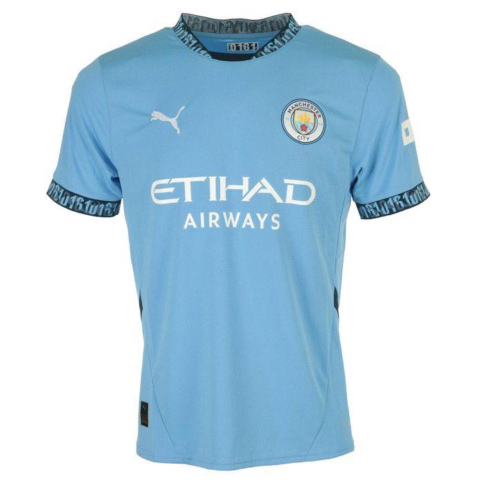 Maillot Foot Manchester City Home Domicile Bleu 2024/2025 Adulte