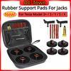 Wagenheberaufnahme für Tesla Model 3/Y/S/X/3+ Model Y Juniper 2025 Gummi-Heber Jack Pad Adapter Werkzeug Auto Reifenreparaturwerkzeuge Zubehör
