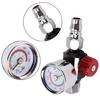 Air Compressor Regulator Spray Gun Pressure Regulating with Gauge for Pnuematic