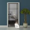 Pet Screen Door for Cats Dogs with Zipper Heavy Duty Mesh Security Ventilation Easy Use Design Cat Screen Door