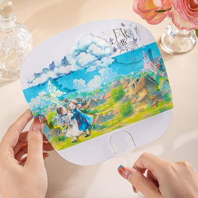 200cm/roll Washi Paper Glitter Sand Tape For Healing Scenery Dreamy Forest For Hand Account Background Collage DIY Decoration