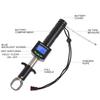 Bilancia Digitale 3 in 1 con Pinza per Pesce 25kg/55lb Pinza per Labbra di Pesce Grabber con Metro a Nastro da 1M
