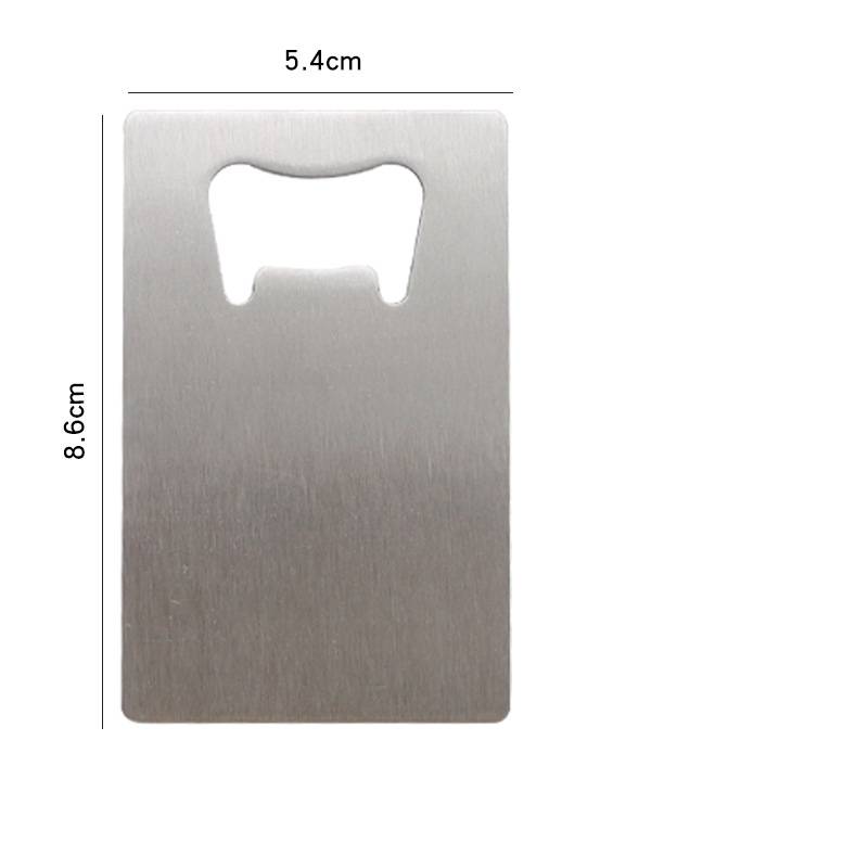 

Творческая карта для покера, открывалка для пивных напитков, портативная нержавеющая сталь, барная утварь, штопор для бара, кухонные принадлежности для бара серебряный