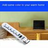 Kolorowa lampa nocna RGB USB LED z przełącznikiem, ściemniana, COB LED, komputerowa, mobilna, zasilana, do ładowania książek, ochrona oczu, lampka do czytania