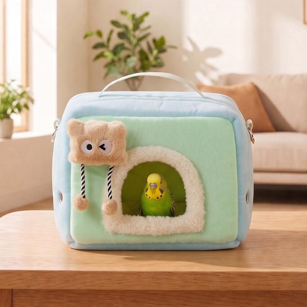 Soft Hamster Carrier Bag Warm Small Pet Carrier Portable Pet Travel House Travel